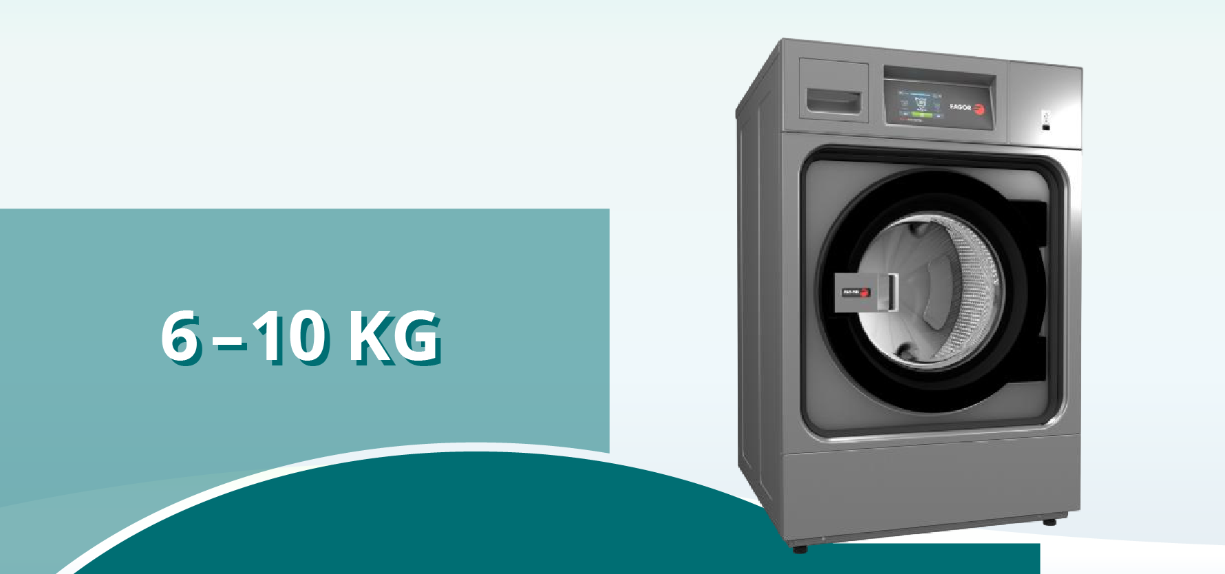 Gewerbewaschmaschinen 6kg - 10kg
