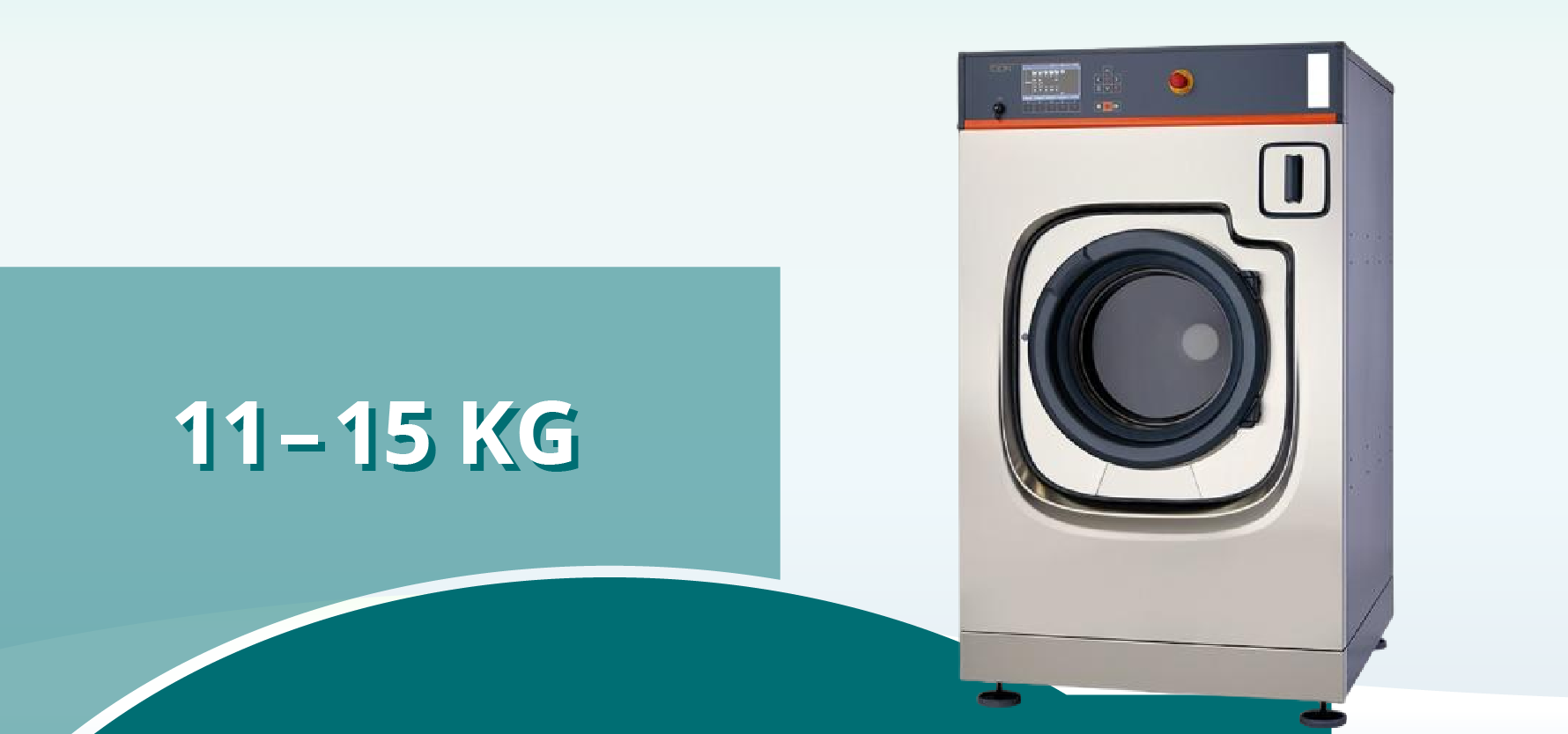 Gewerbewaschmaschinen 11kg - 15kg