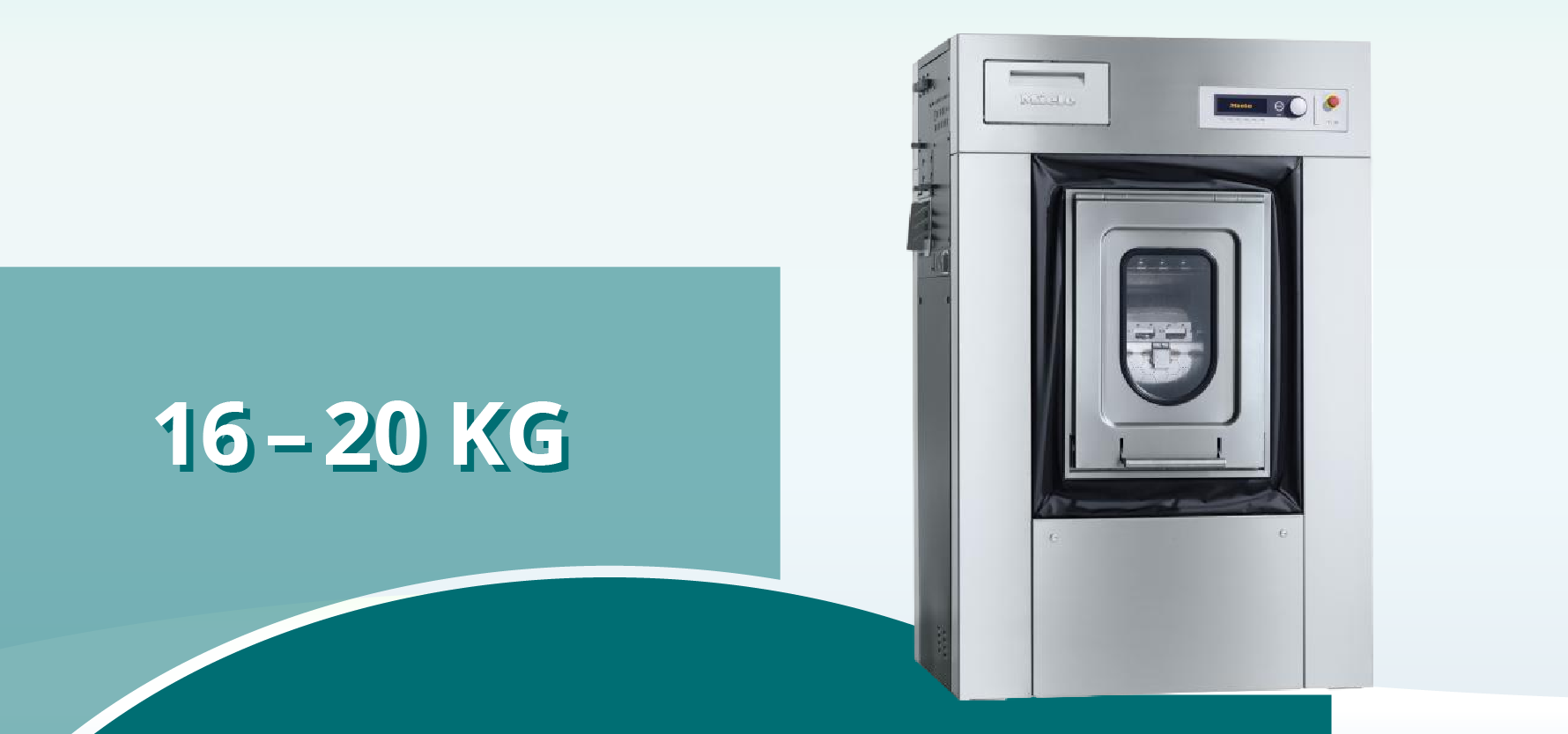 Gewerbewaschmaschinen 16kg - 20kg