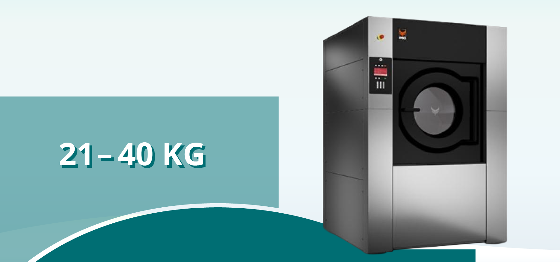 Gewerbewaschmaschinen 21kg - 40kg