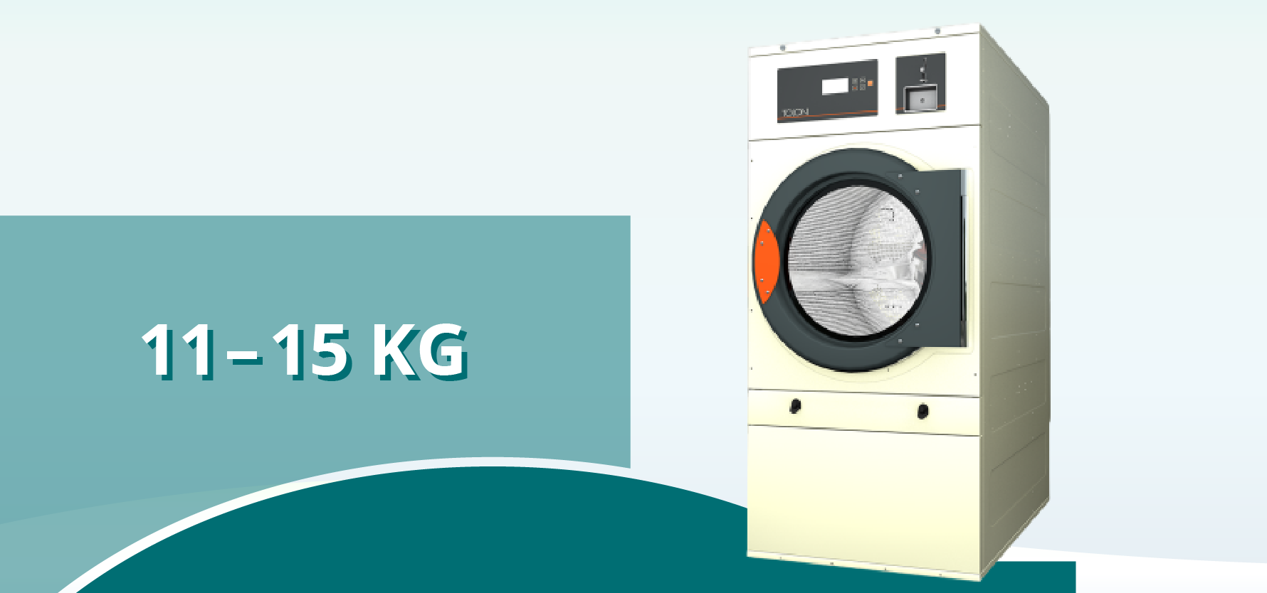 Gewerbetrockner 11kg - 15kg