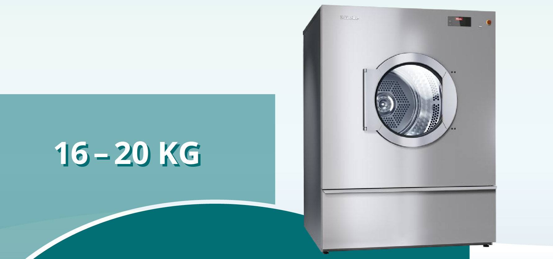 Gewerbetrockner 16kg - 20kg