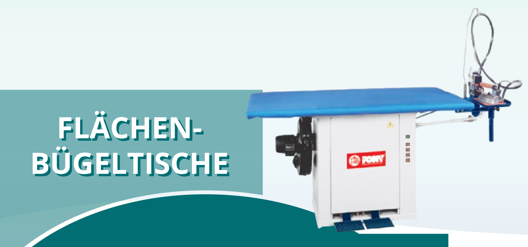 Flächenbügeltische