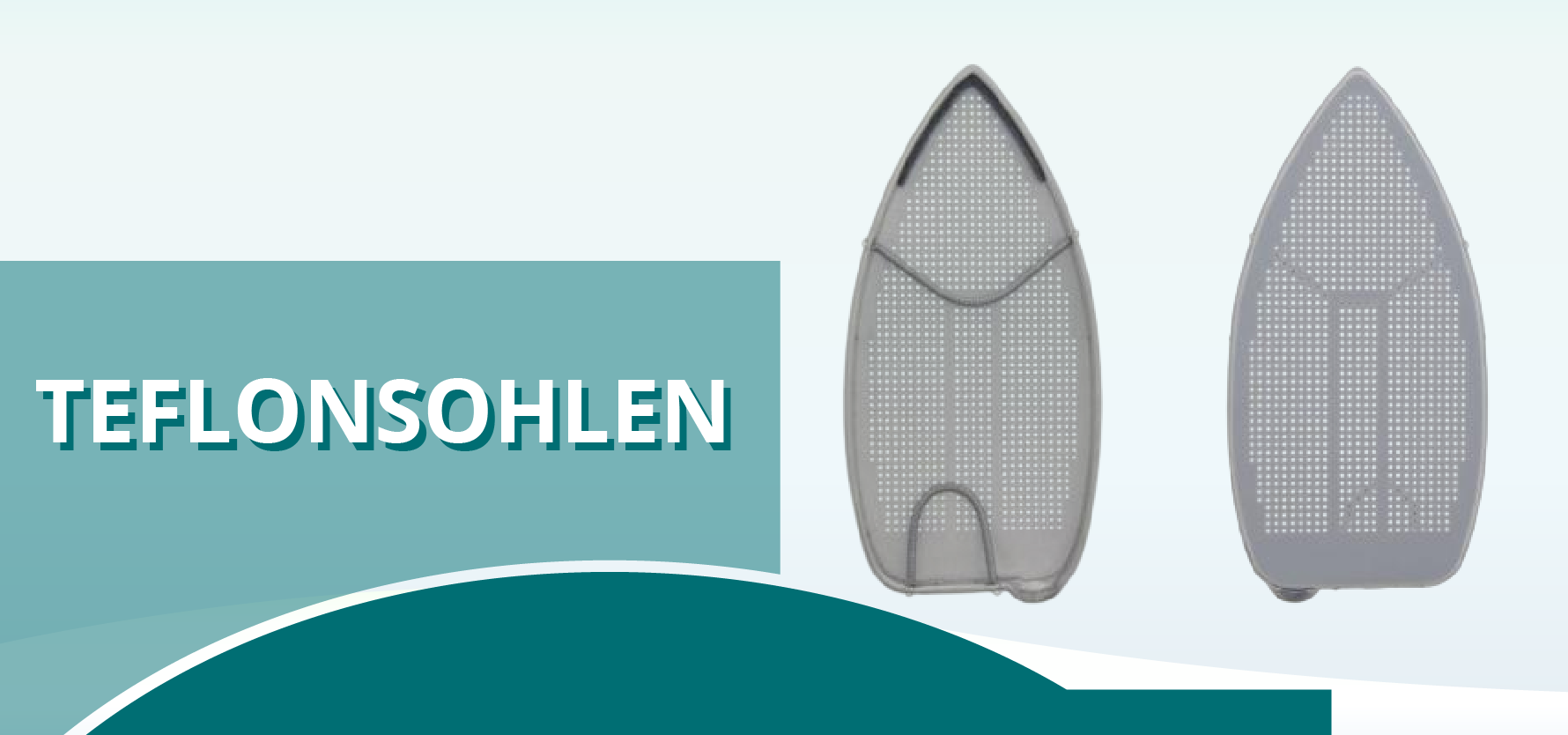 Teflonsohlen für Bügeleisen