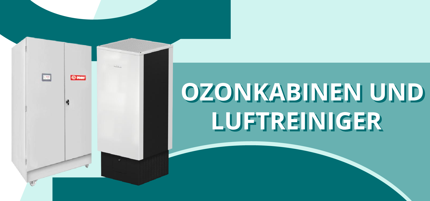 Ozonkabinen und Luftreiniger