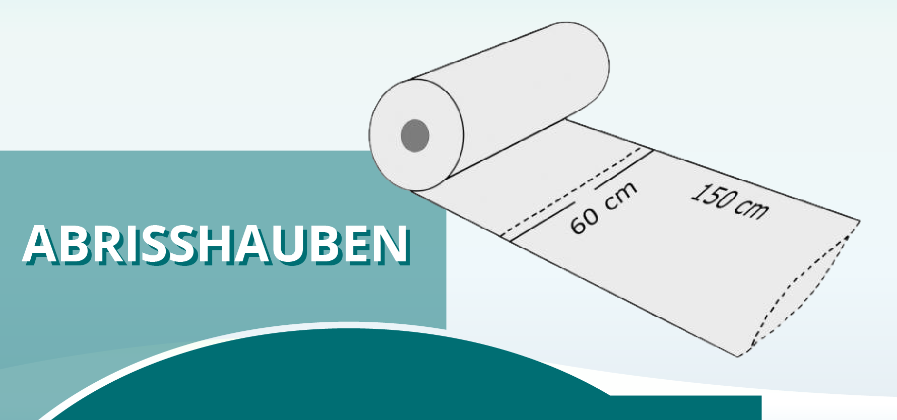 Abrisshauben für Verpackungsgerät