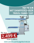 Preview: Set Bügeltisch Domostir 3000 mit Dampferzeuger Faber 1231 Trevil