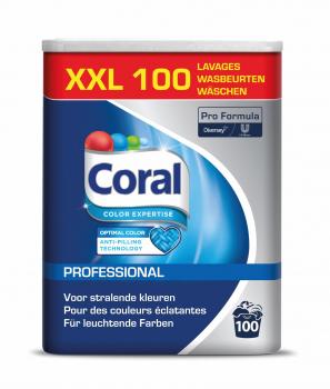 CORAL Professional Optimal Color 100 Wäschen - 10x6,25kg SET