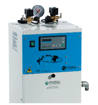 BATTISTELLA Dampferzeuger PLUTONE mit 2 Dampfbügeleisen und Silikonablage