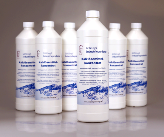 Kalklösemittelkonzentrat für gewerbliche Dampferzeuger und Waschmaschinen