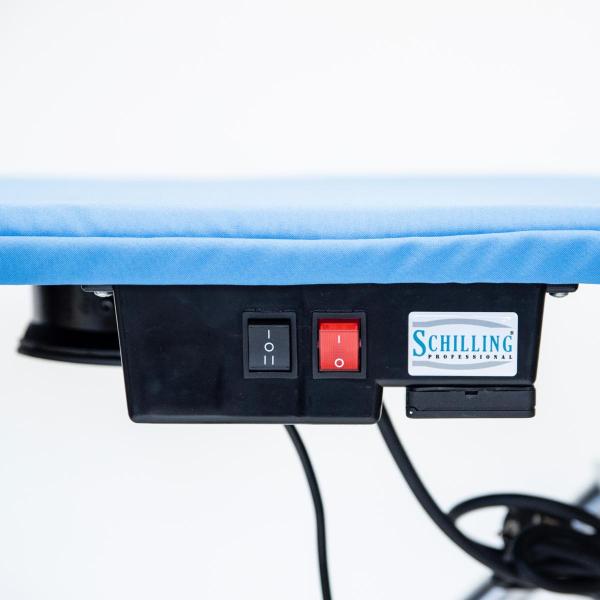 SCHILLING Professional - BT 1000  gewerblicher Klappbügeltisch mit S/B