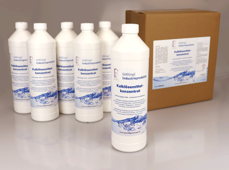 Gößling´s® Textilpflegetechnik - Kalklösemittelkonzentrat - Sparpaket